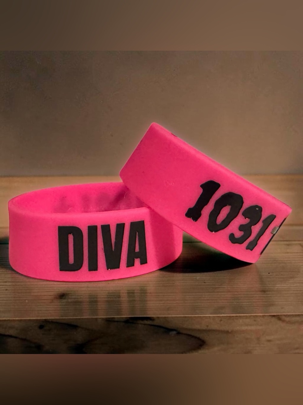 1031 Clothing Mrs. Diva Hot Pink and Black Bracelet Scene Kid MySpace BOTDF
